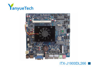 ITX-J1900DL267 Micro Itx Anakartı 1 X DDR3 SO-DIMM Yuvaları, 8 GB'a Kadar SDRAM'i Destekler 2 Gigabit LAN